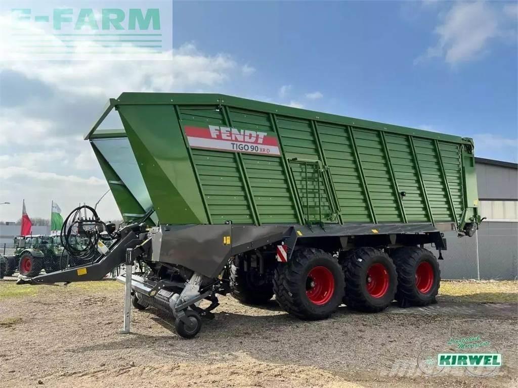 Fendt tigo 90 xr Ostatné návesy