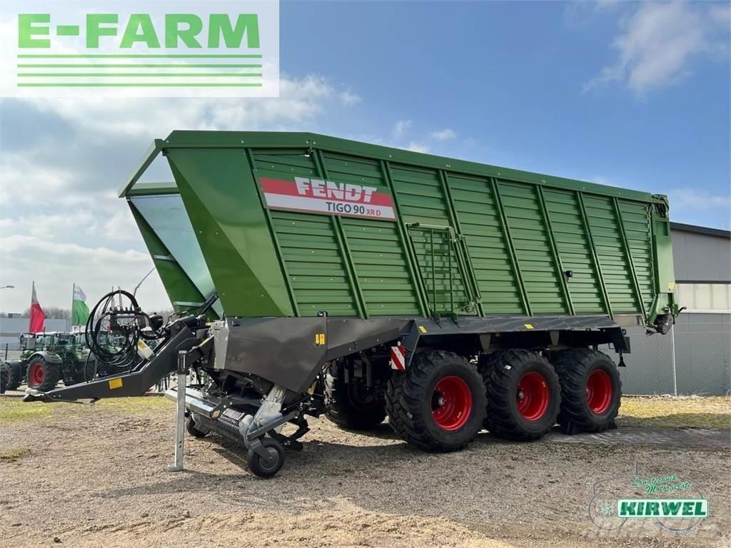 Fendt tigo 90 xr Ostatné návesy