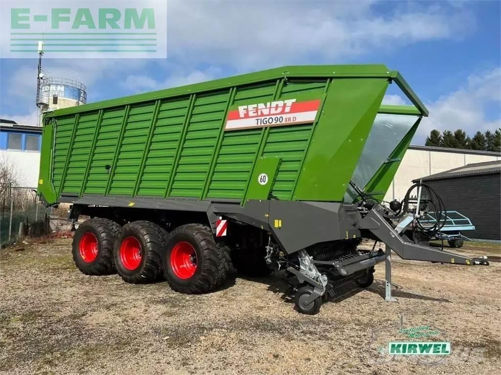 Fendt tigo 90 xr Ostatné návesy