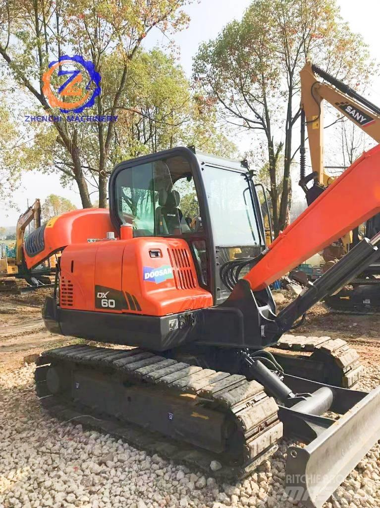 Doosan DX 60 Mini rýpadlá < 7t