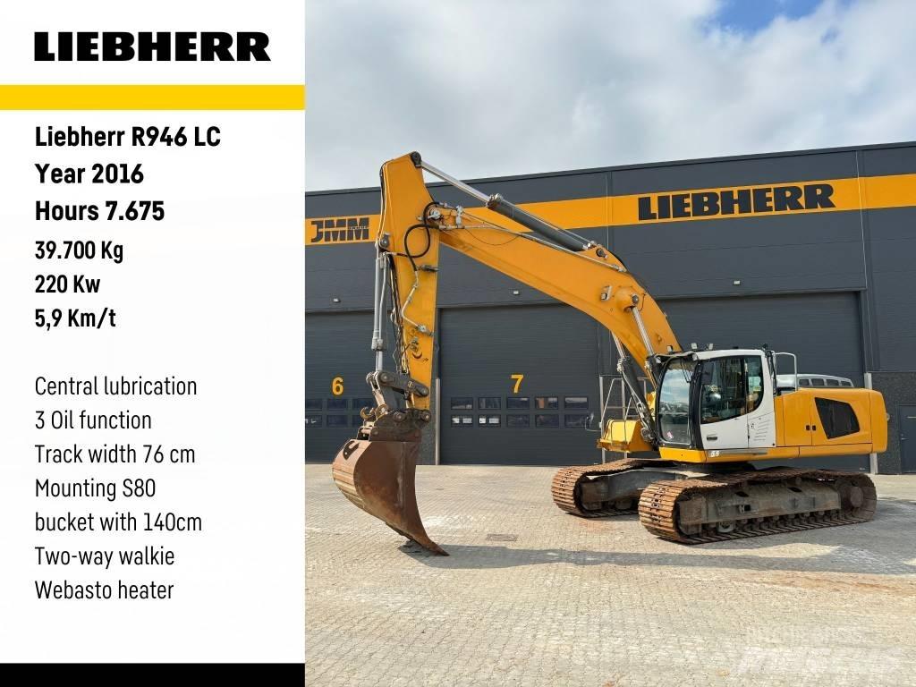 Liebherr R946 LC Pásové rýpadlá