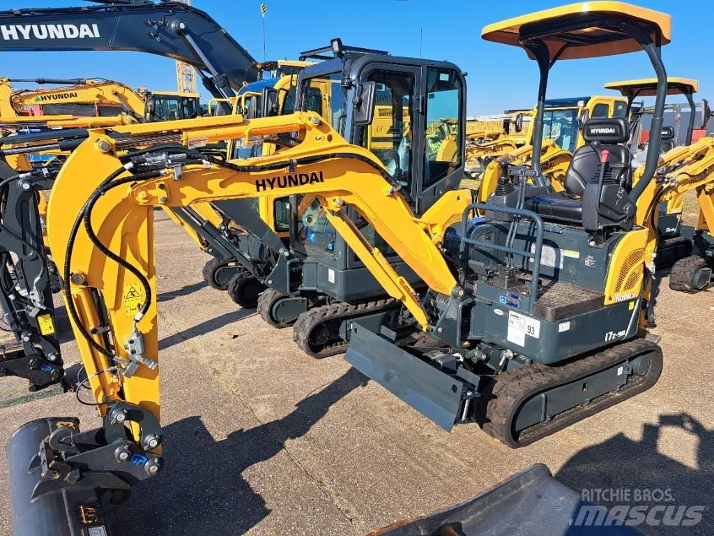 Hyundai R17Z-9AK Mini rýpadlá < 7t