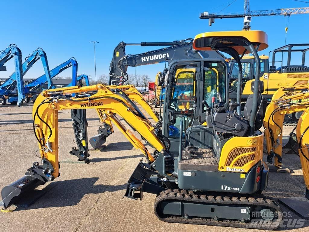 Hyundai R17Z-9AK Mini rýpadlá < 7t