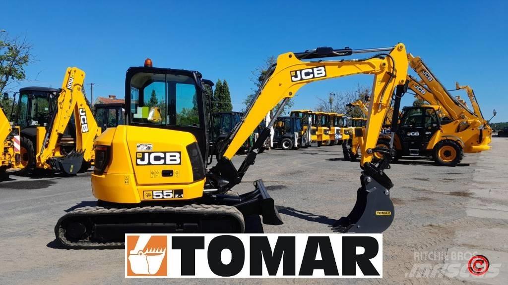 JCB 55 Z-1 Mini rýpadlá < 7t