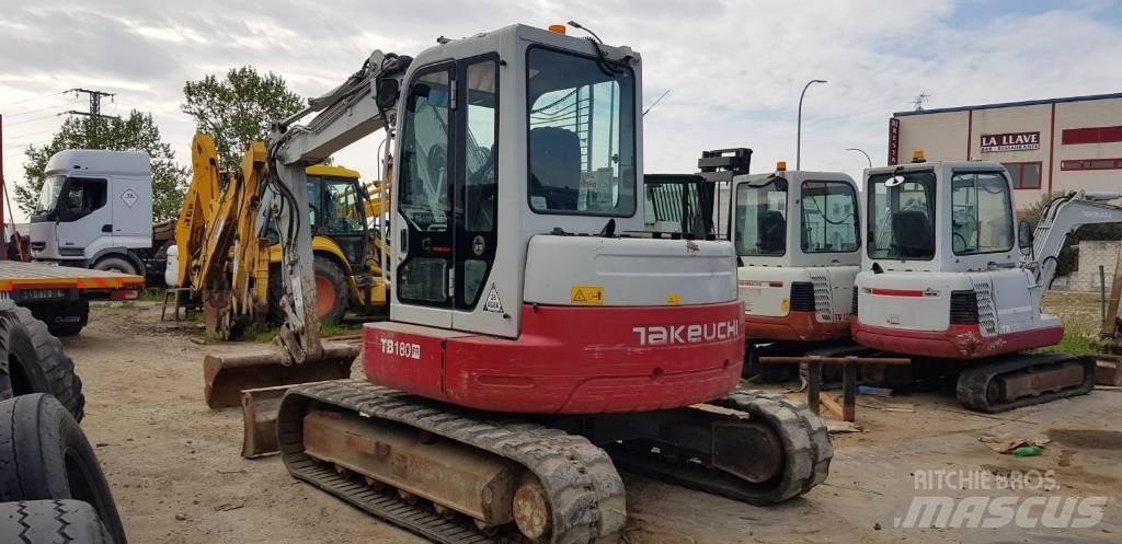Takeuchi TB180 Ďalšie nakladače, rýpadlá a príslušenstvo