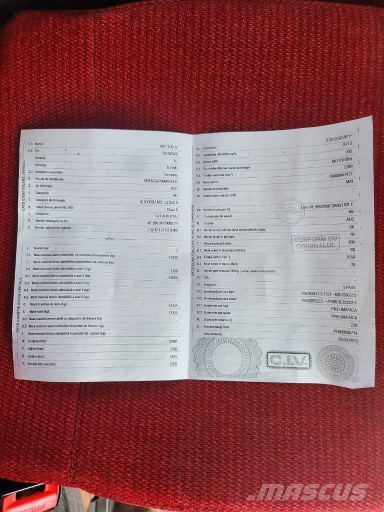 Iveco Crossway Medzimestské autobusy