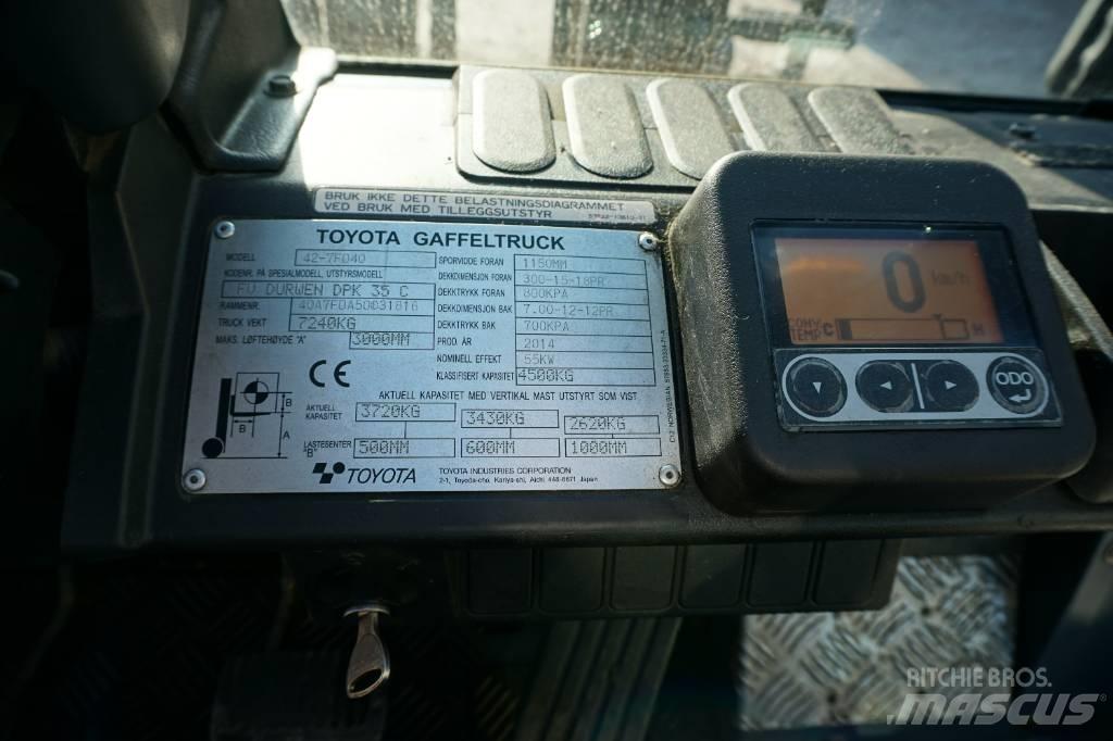 Toyota 42-7FD40 Dieselové vozíky