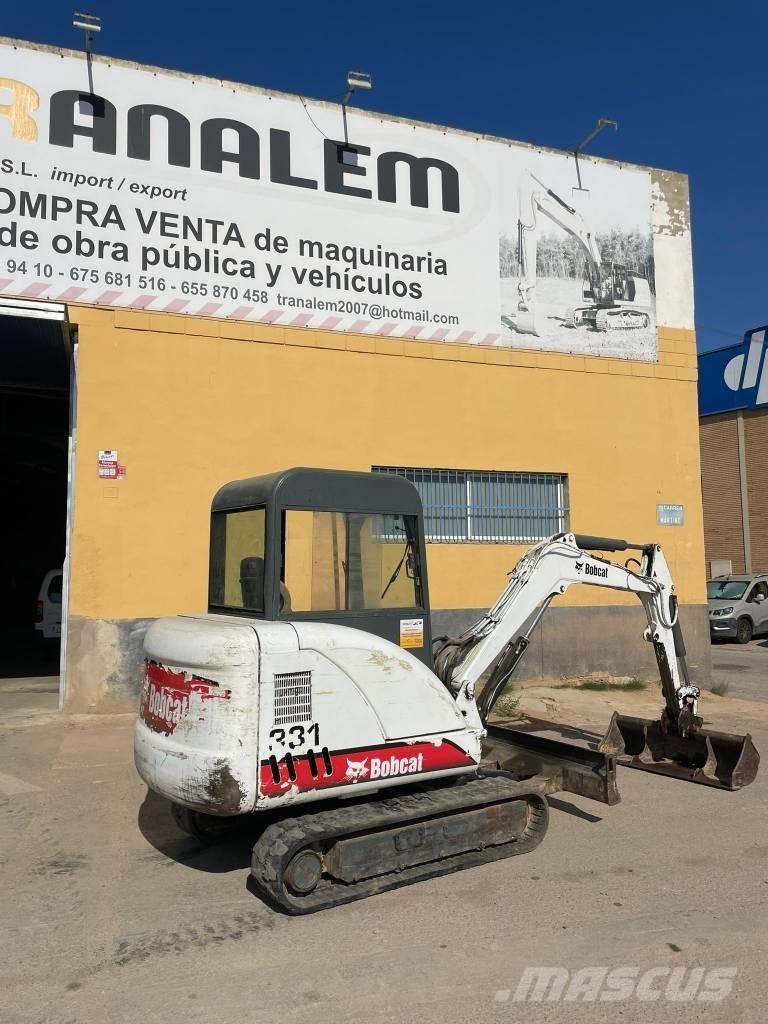 Bobcat 331 Mini rýpadlá < 7t