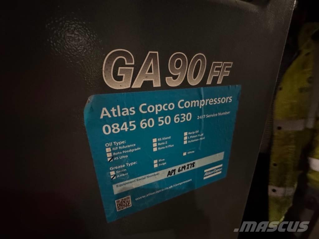 Atlas Copco GA90FF Stavebníctvo - ostatné