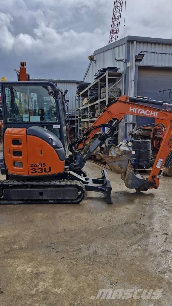 Hitachi ZX 33 U-6 Mini rýpadlá < 7t