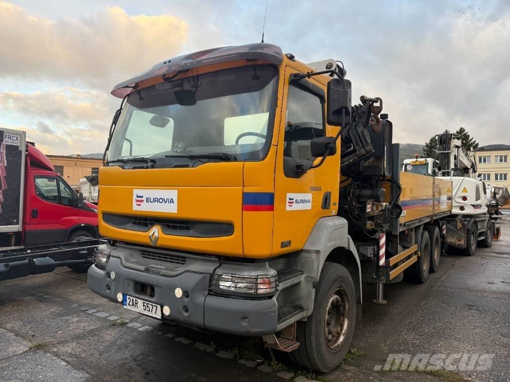 Renault Kerax 370.34 Autožeriavy, hydraulické ruky