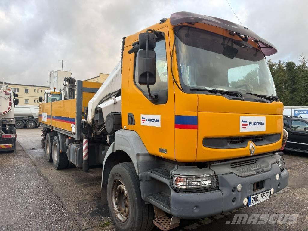 Renault Kerax 370.34 Autožeriavy, hydraulické ruky