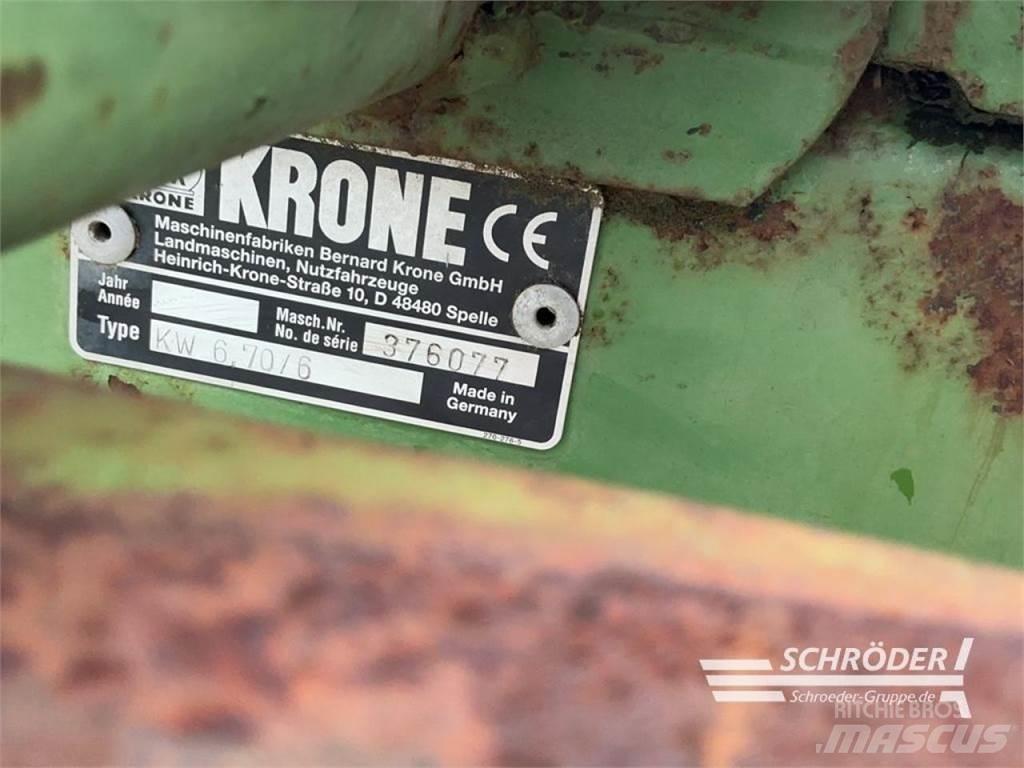 Krone KW 6.70/6 Obracače a zhrabovače sena
