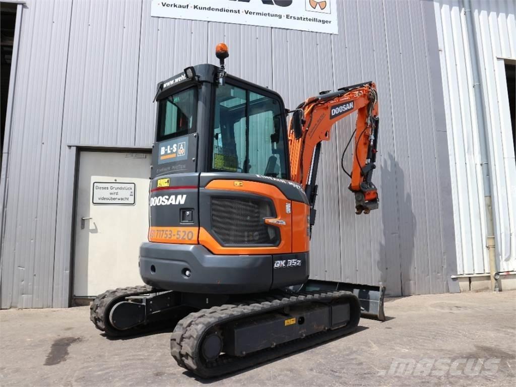 Doosan DX35Z-7 Mini rýpadlá < 7t