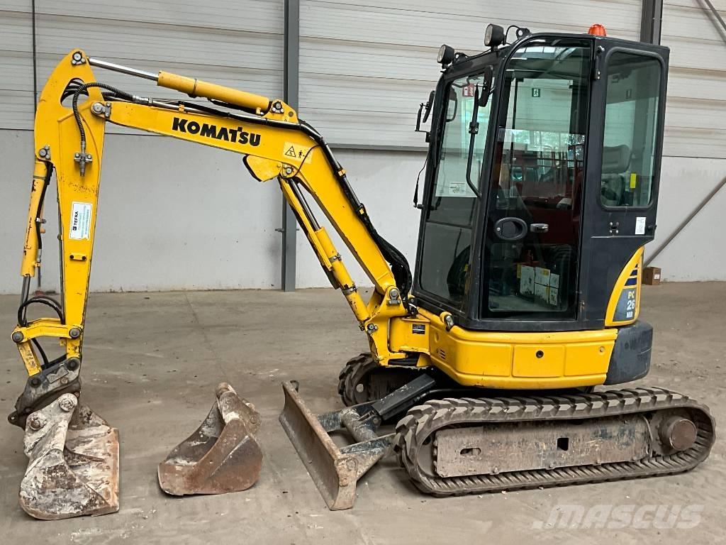 Komatsu PC 26 MR-3 Mini rýpadlá < 7t