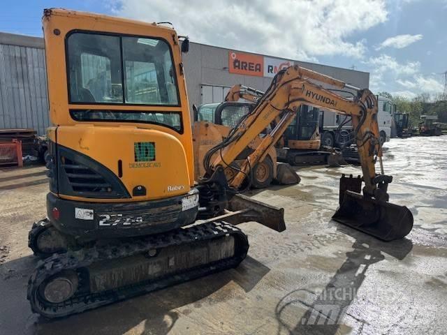 Hyundai Robex 27 Z-9 Mini rýpadlá < 7t