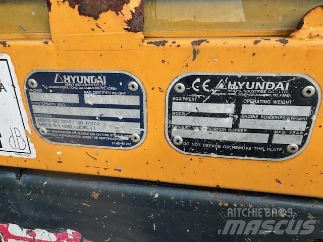 Hyundai Robex 27 Z-9 Mini rýpadlá < 7t