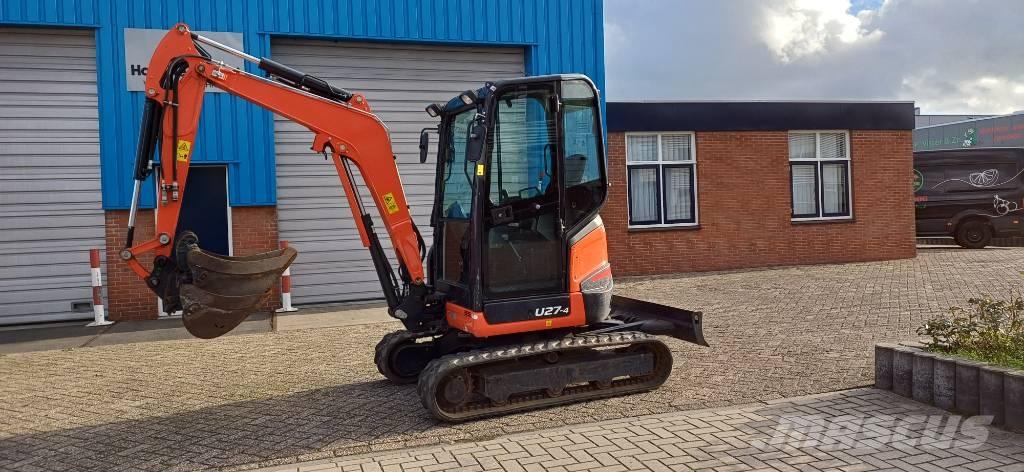 Kubota U 27-4 Mini rýpadlá < 7t