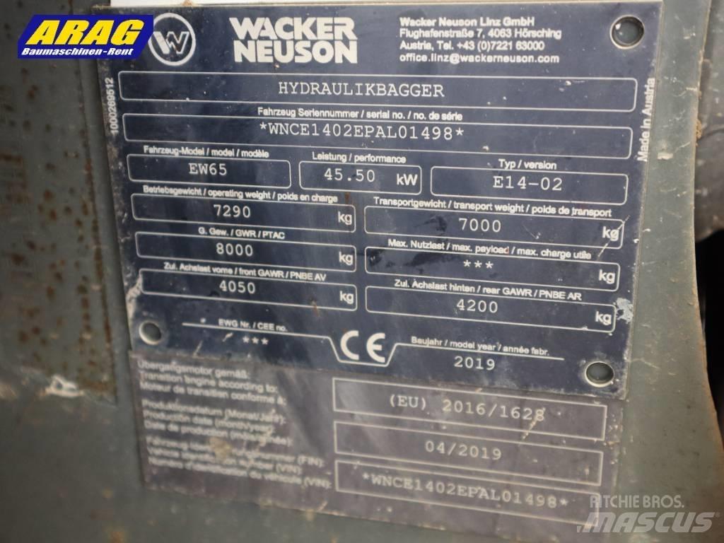 Wacker Neuson EW 65 Kolesové rýpadlá