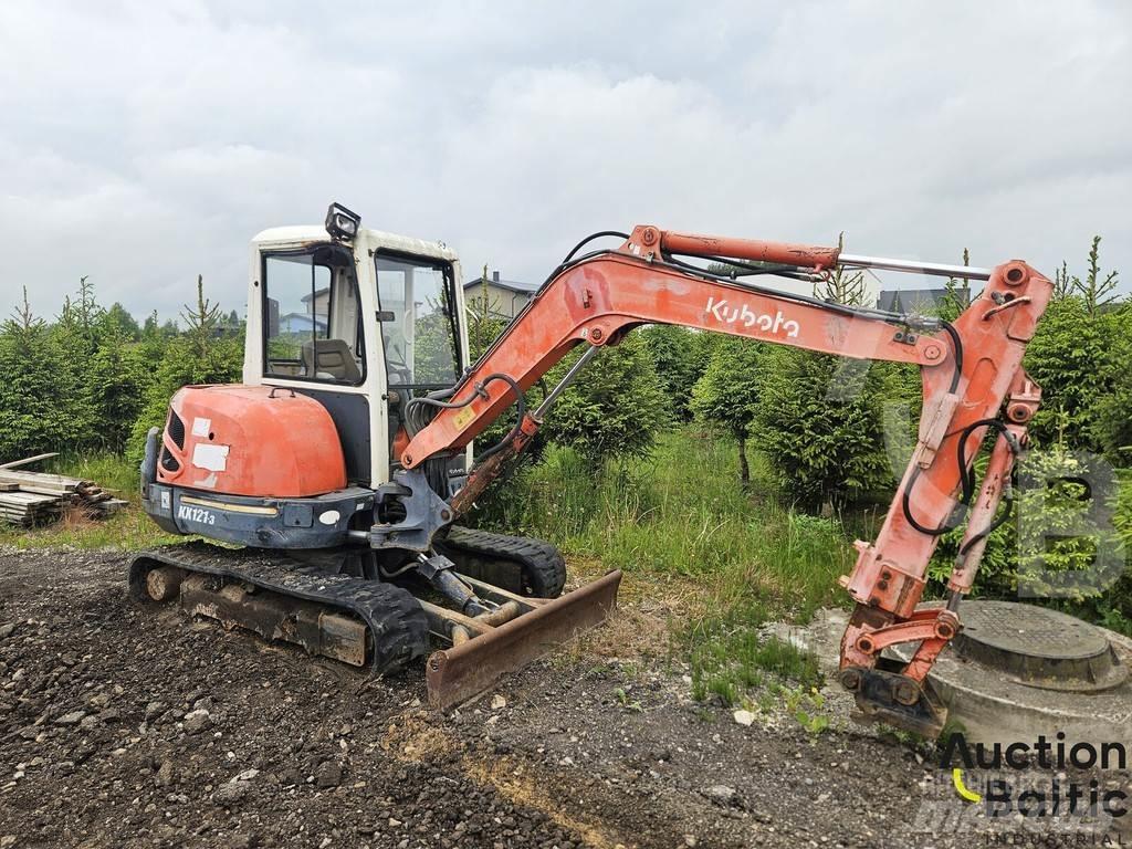Kubota KX 121-3 Mini rýpadlá < 7t