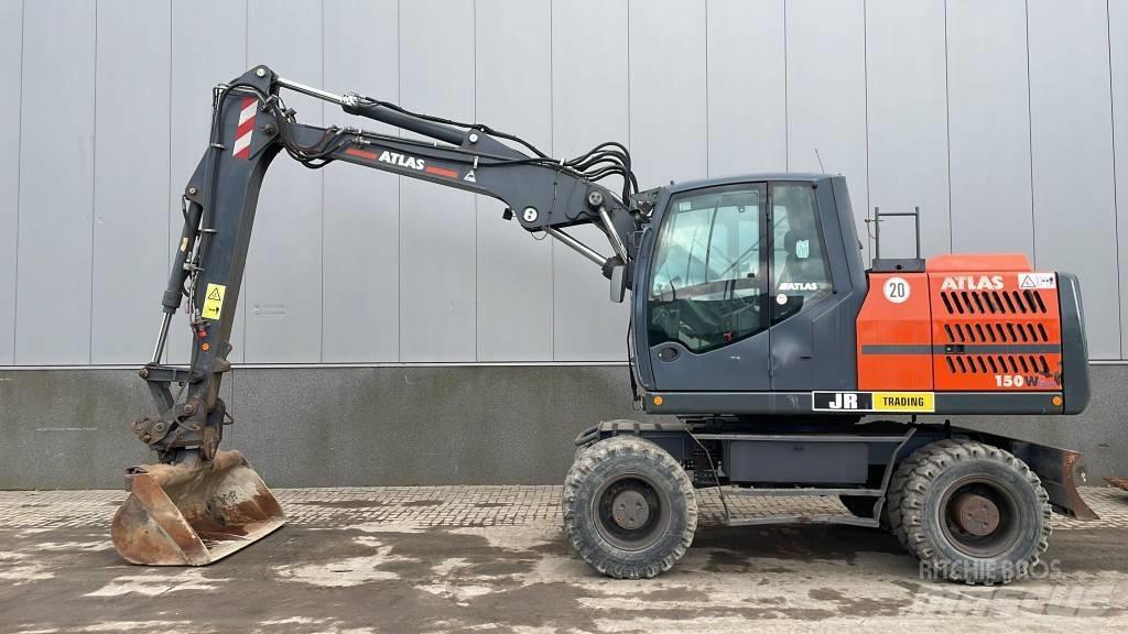Atlas 150 W Kolesové rýpadlá