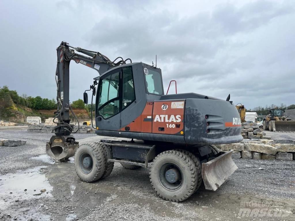 Atlas 160W Kolesové rýpadlá