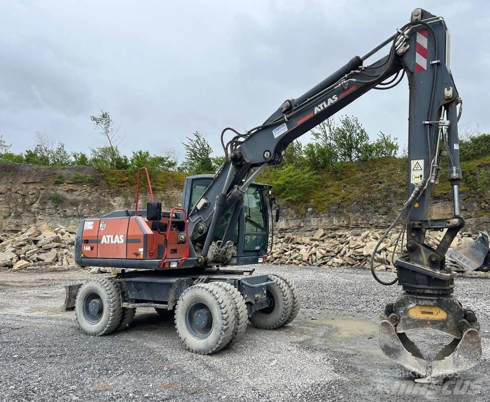 Atlas 160W Kolesové rýpadlá