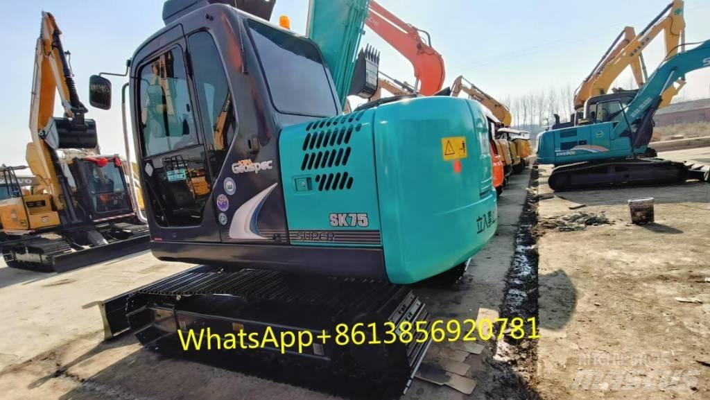 Kobelco SK 75 Pásové rýpadlá