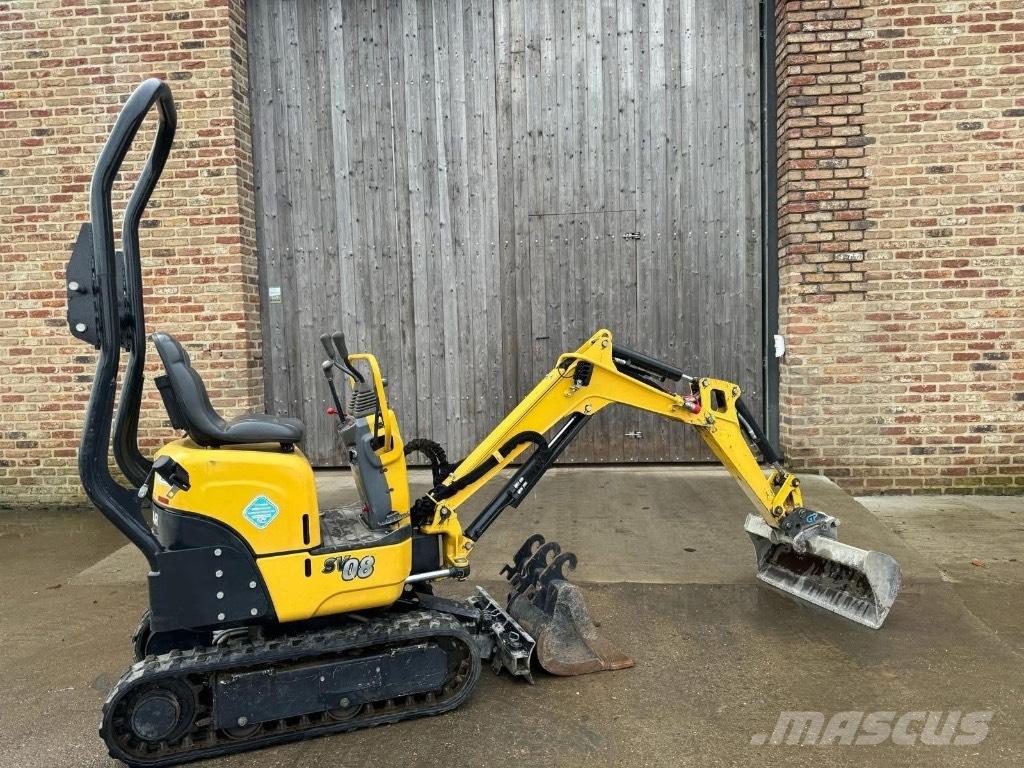 Yanmar SV 08 Mini rýpadlá < 7t