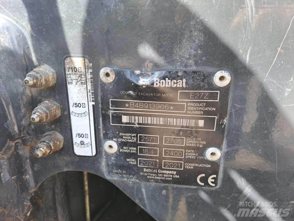 Bobcat E 27 Z Mini rýpadlá < 7t