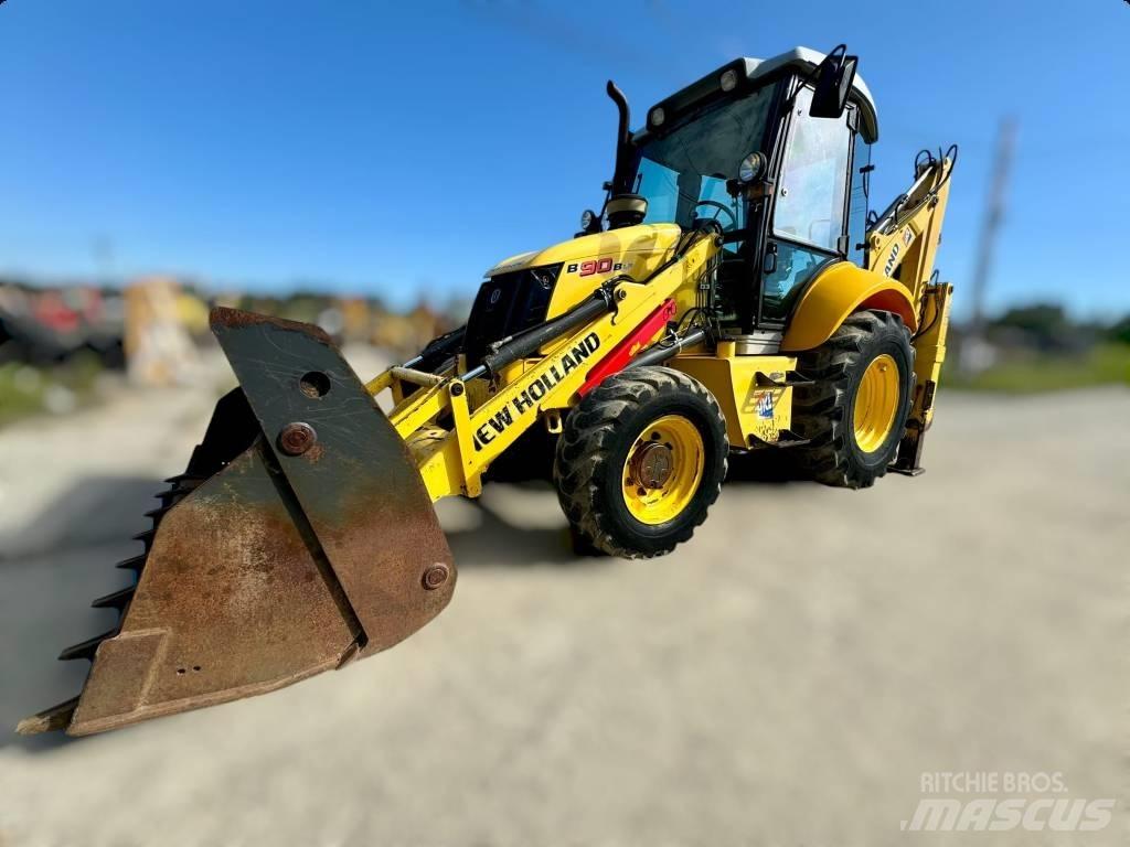 New Holland B 90 B Rýpadlo-nakladače