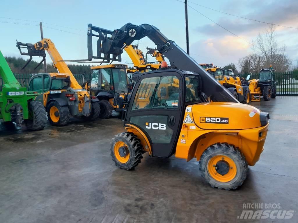 JCB 520-40 Teleskopické nakladače pre poľnohospodárstvo
