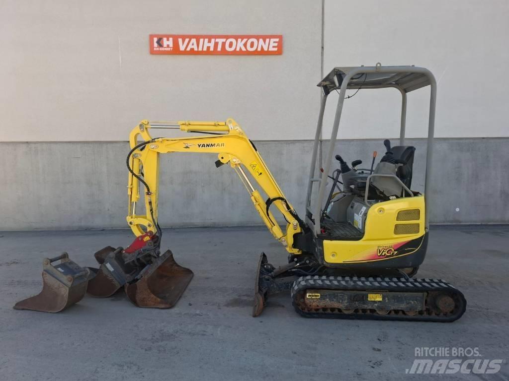 Yanmar Vio 17 Mini rýpadlá < 7t