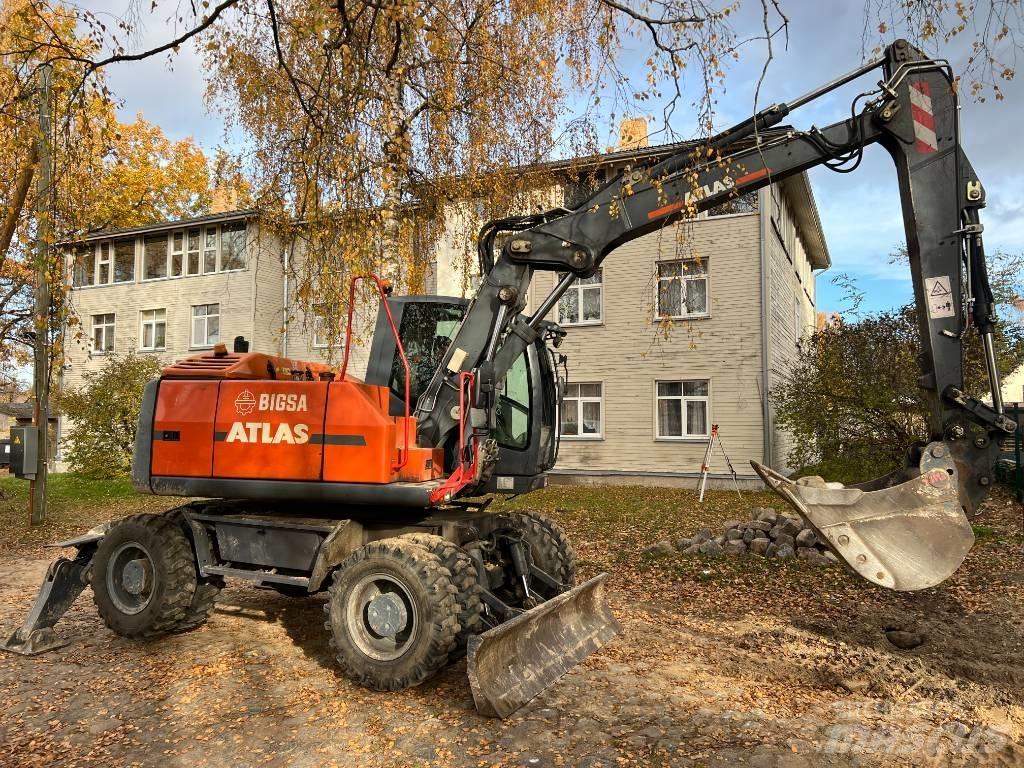 Atlas 140 W Kolesové rýpadlá