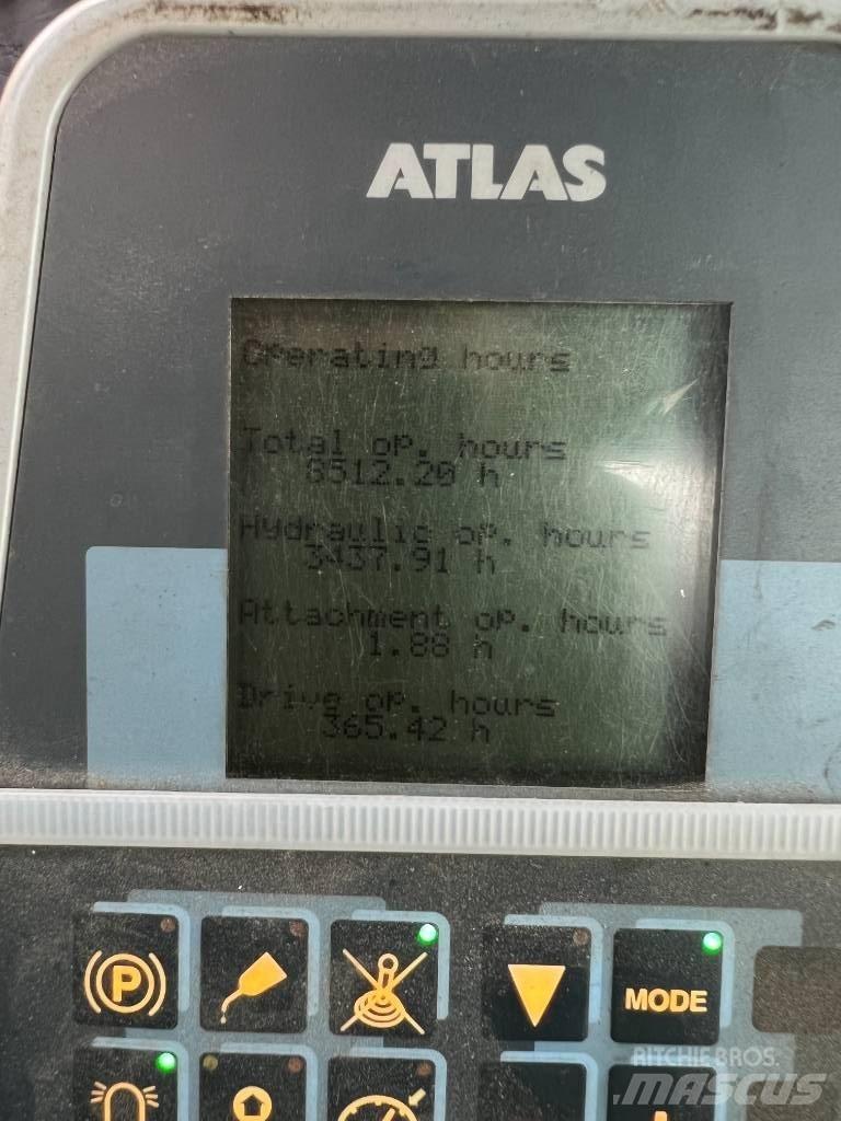 Atlas 140 W Kolesové rýpadlá
