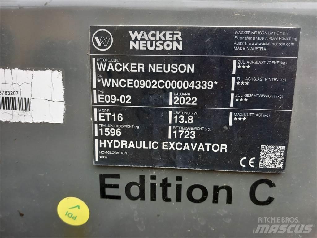 Wacker Neuson ET16 Pásové rýpadlá