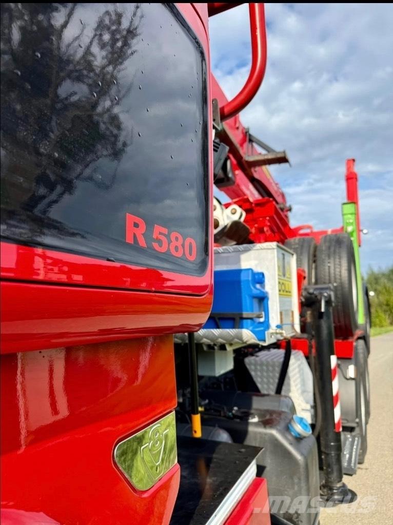 Scania R580 V8 6x4 Nákladné vozidlá na prepravu dreva