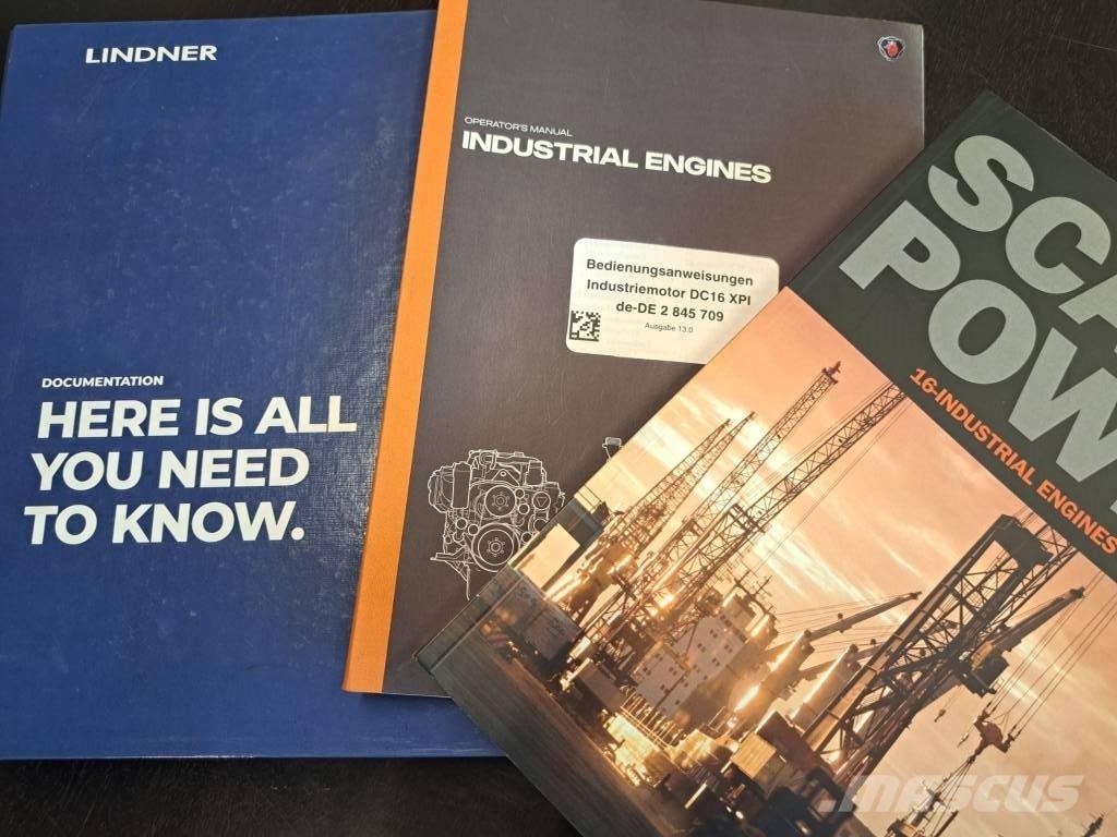 Lindner U 95 DK Drviče odpadu