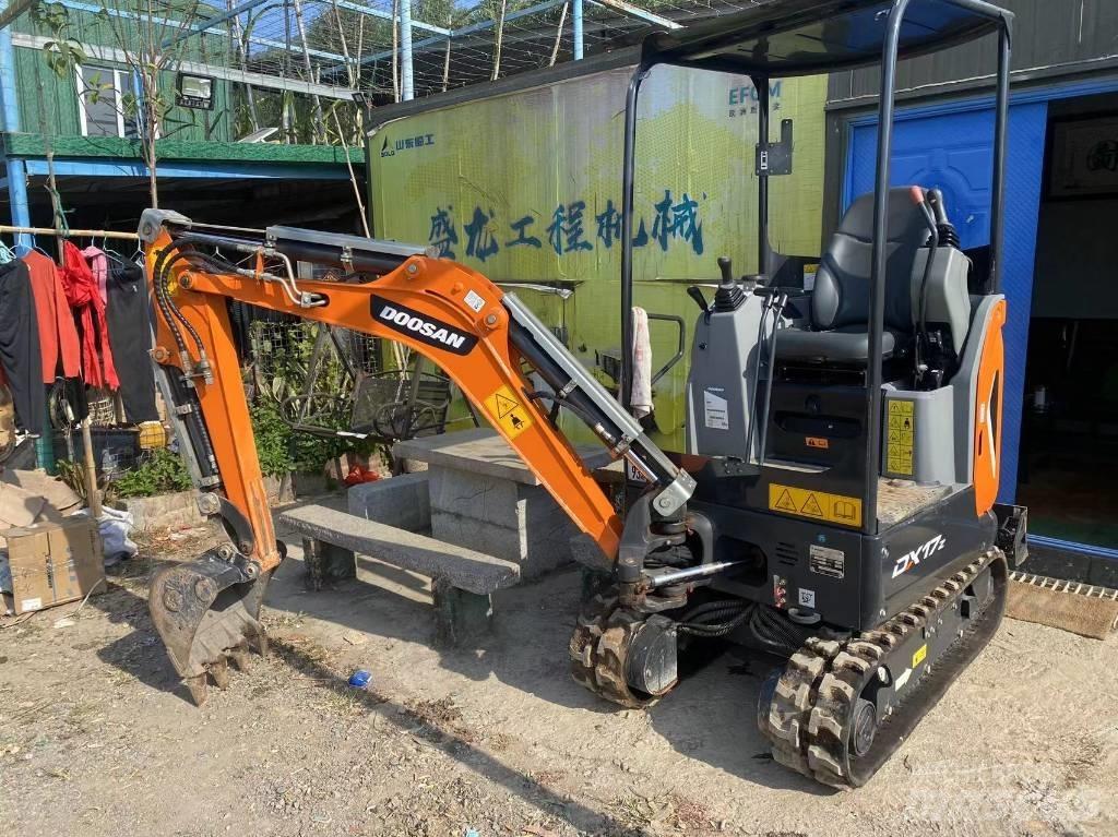 Doosan DX 17 Mini rýpadlá < 7t