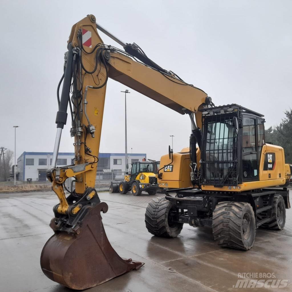 CAT M 318 F Kolesové rýpadlá
