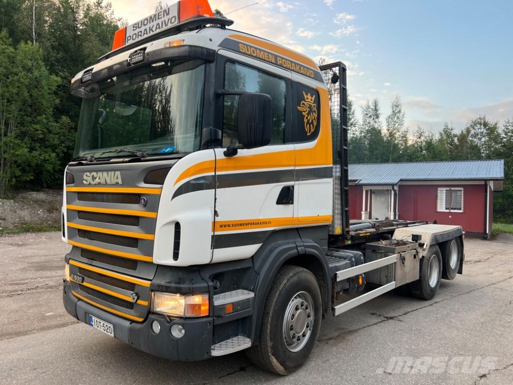 Scania R 500 Hákový nosič kontajnerov