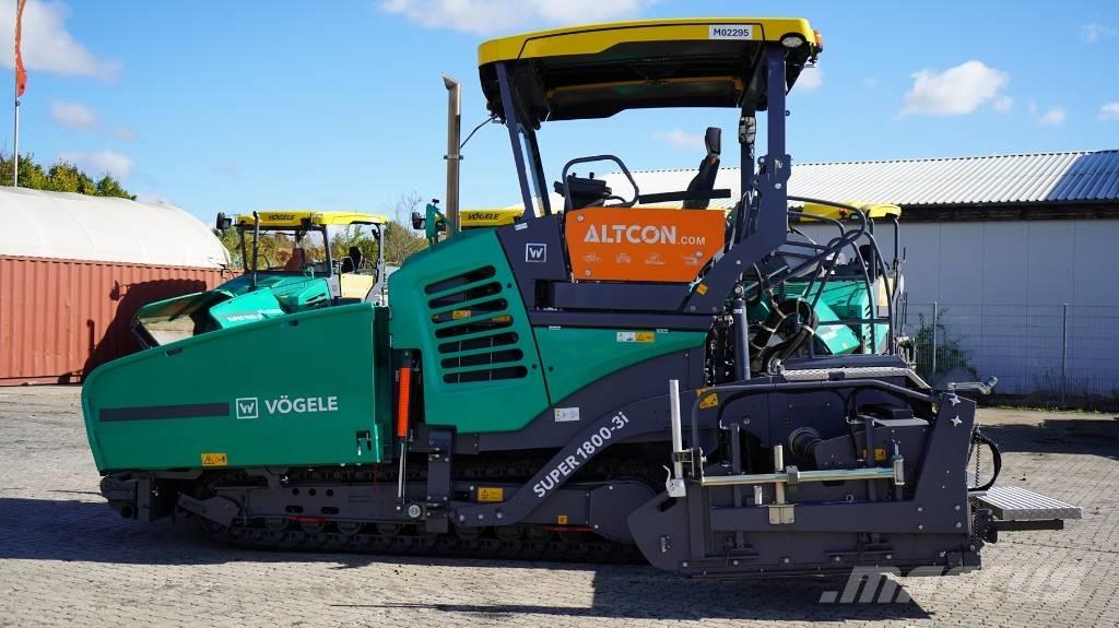 Vögele SUPER 1800-3I Finišéry