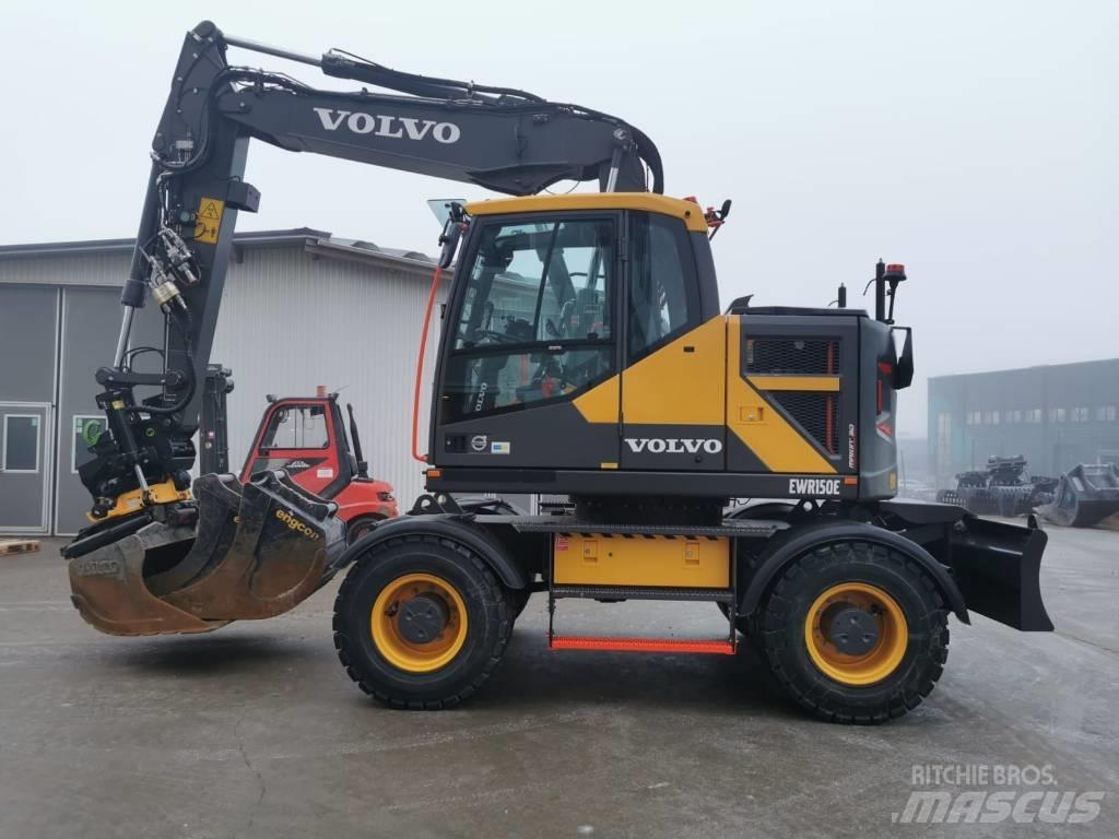 Volvo EWR 150 E Kolesové rýpadlá