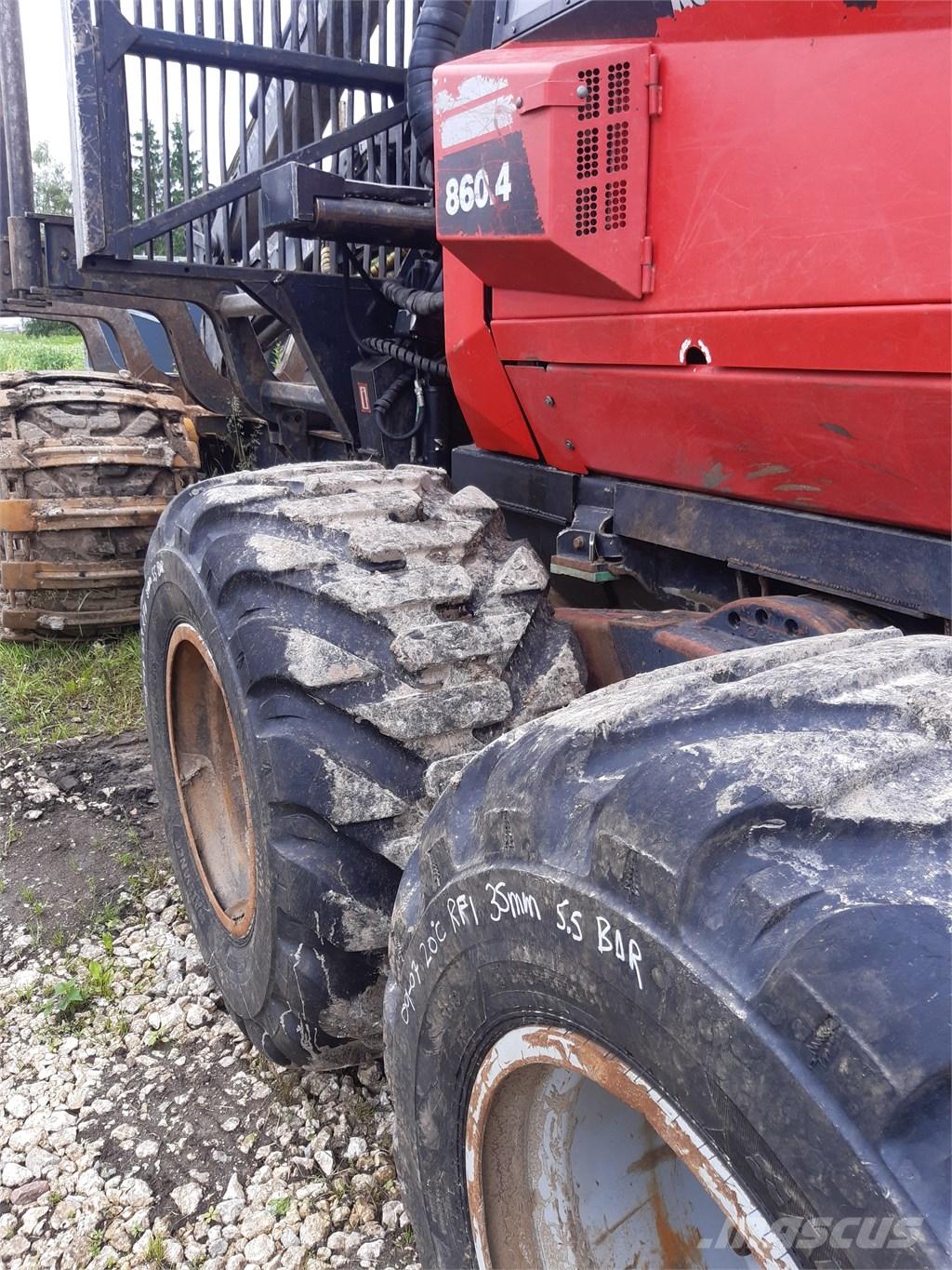 Komatsu 860.4 Lesné traktory