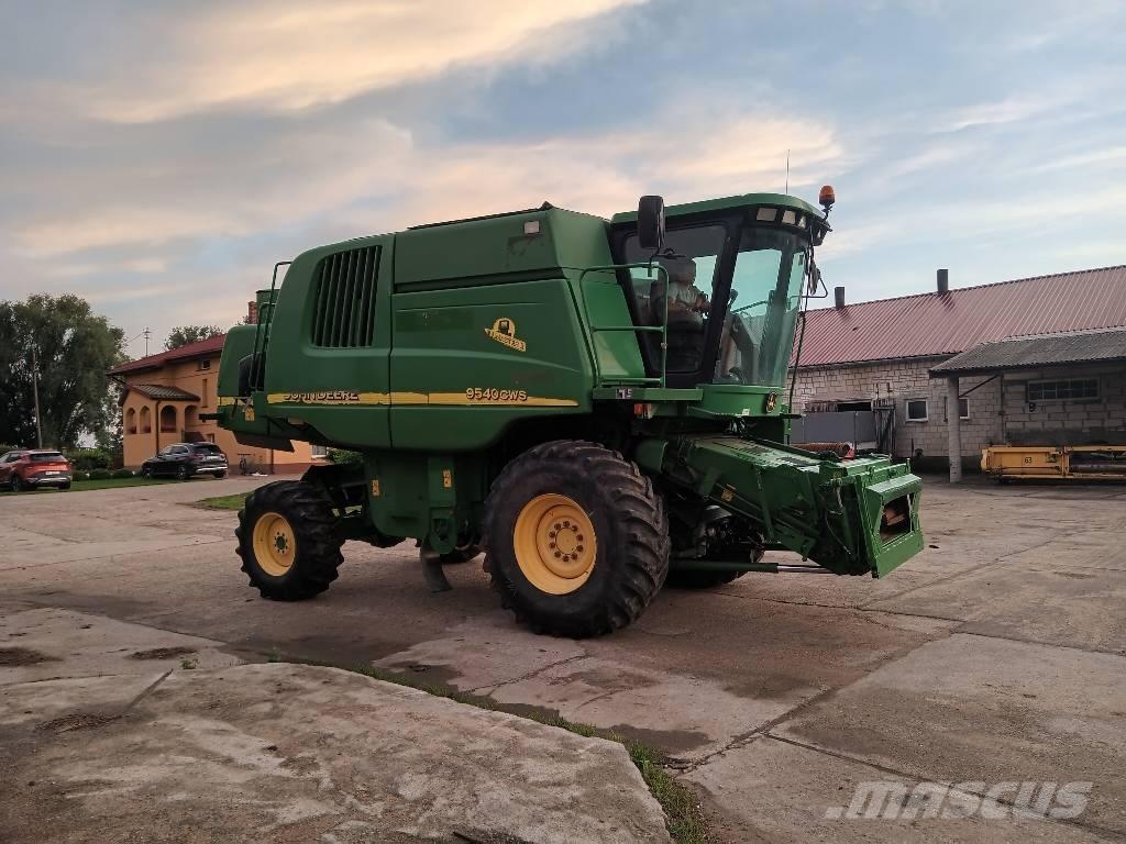 John Deere 9540 CWS Kombinované zberacie stroje