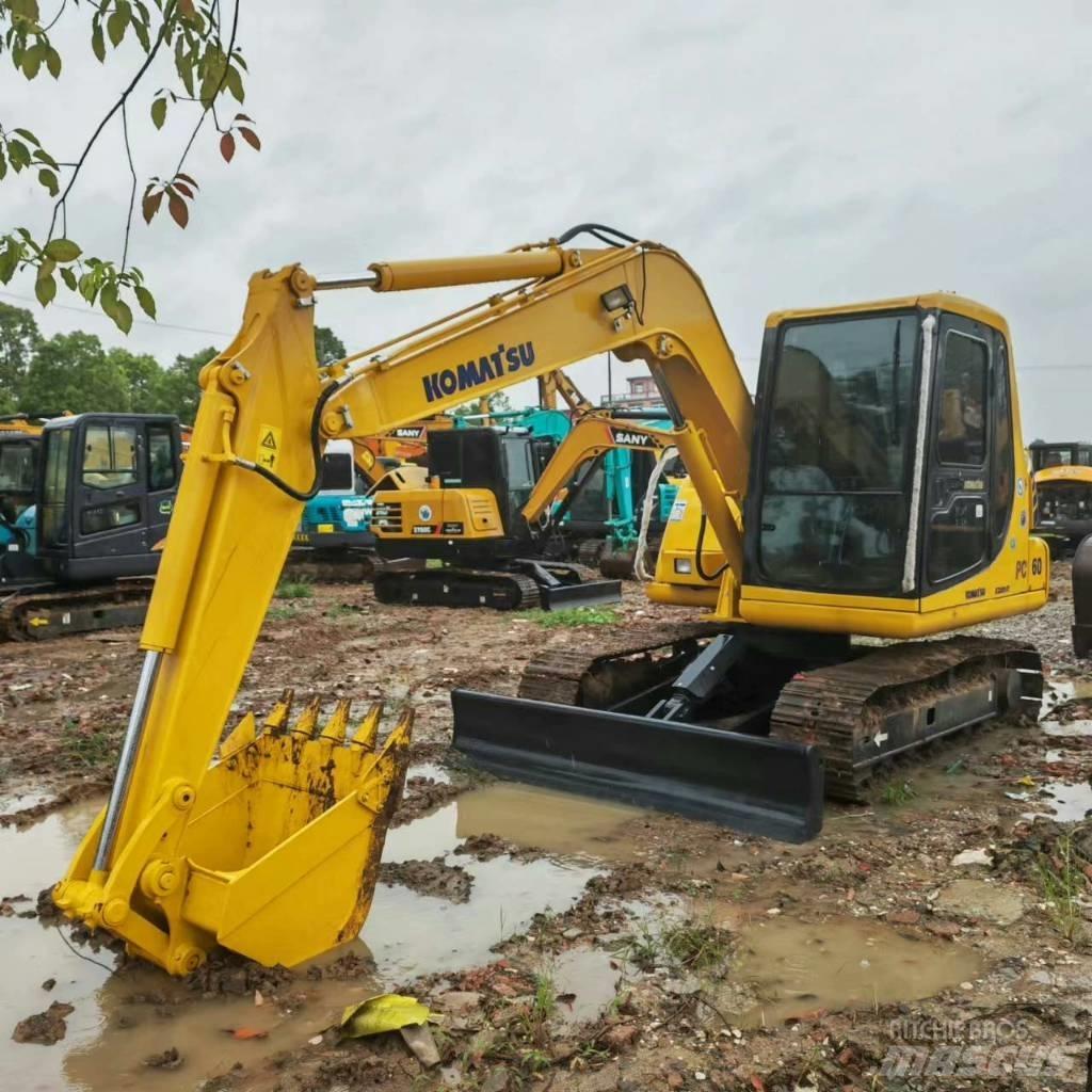 Komatsu PC 60-7 Mini rýpadlá < 7t
