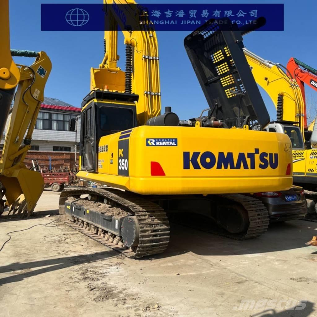 Komatsu PC 350 Pásové rýpadlá