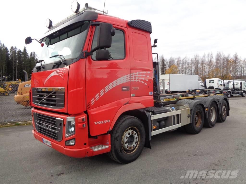 Volvo FH 750 8x4 Hákový nosič kontajnerov