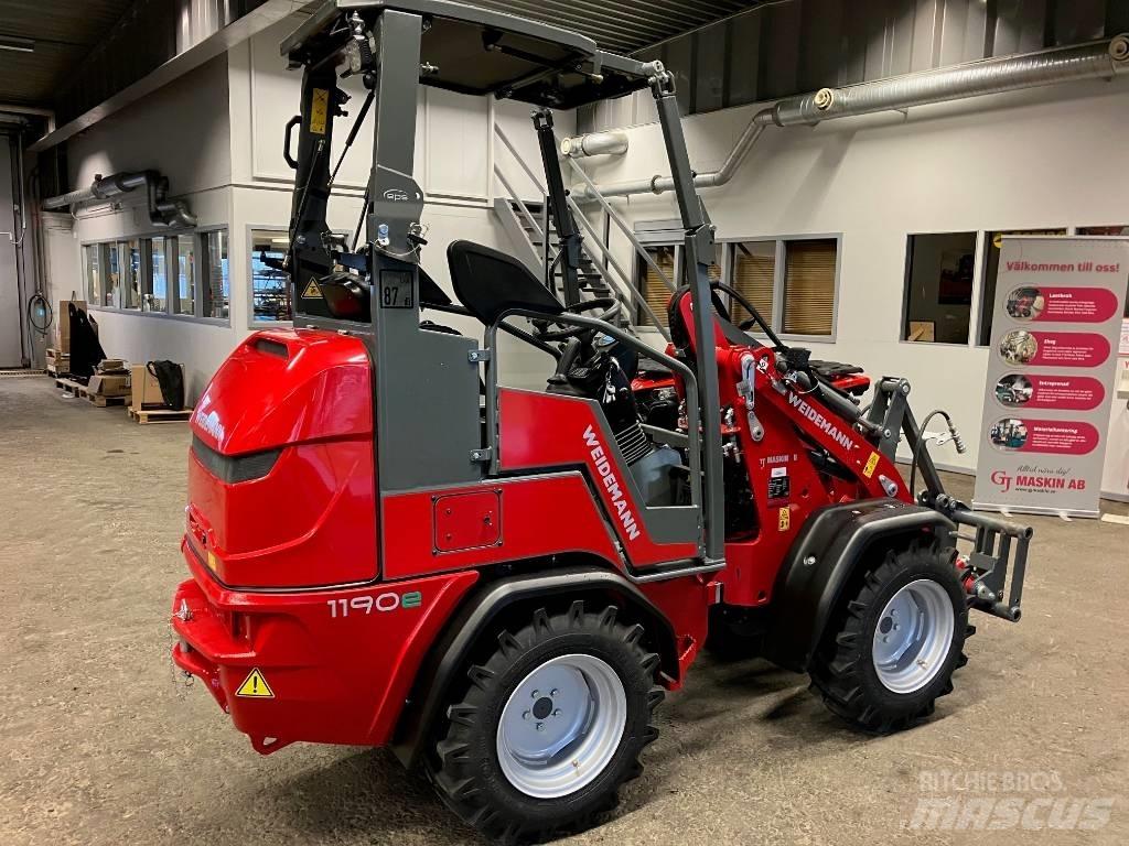 Weidemann 1190e Šmykom riadené nakladače