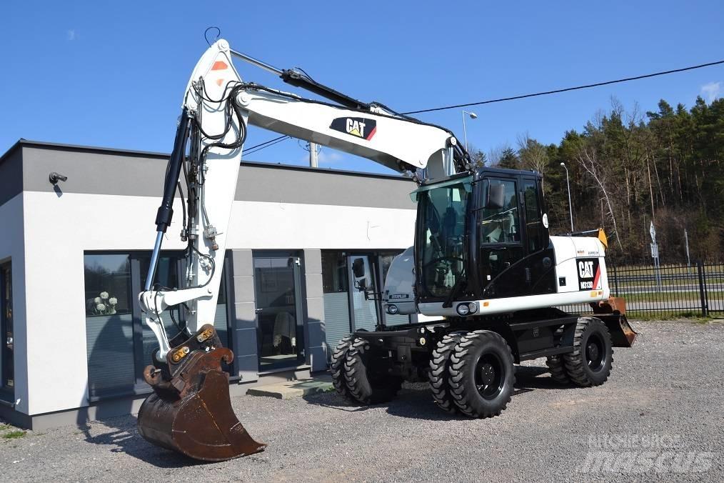 CAT M 313 D Kolesové rýpadlá